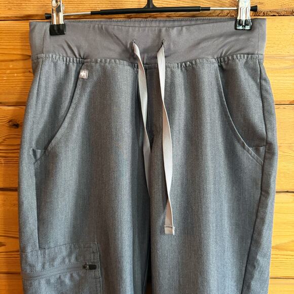 Figs Technical Collection Jogger Scrub Pants In Gray Size XXS - Picture 3 of 7